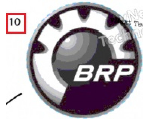 704909039 Эмблема Логотипа BRP Для Ski Doo 204901459, 516010443, 204900626, 704900862