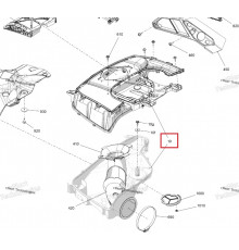 508001363 Воздуховод Для Ski Doo Rev Gen5 508001292, 508001310