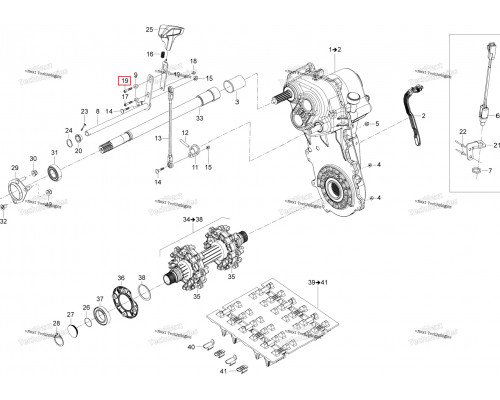 250000676 Болт Для Ski Doo 732600030