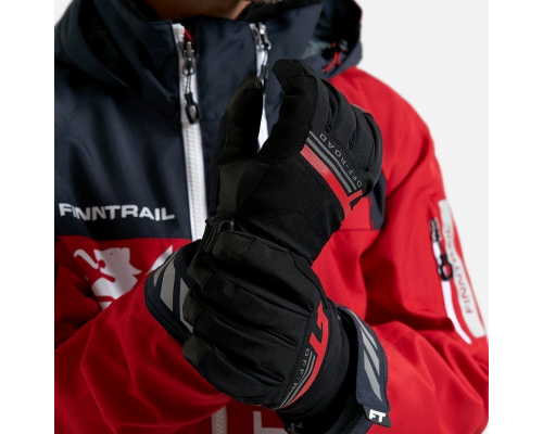 Перчатки FINNTRAIL GT Off-Road Graphite Red 2790 