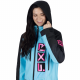 Комбинезон с утеплителем Женский FXR Recruit F.A.S.T. Black/Sky Blue/E.Pink 232913-1053 (2)