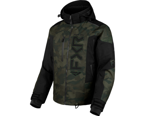 Куртка FXR Helium X 2-in-1 с утеплителем Army Camo 