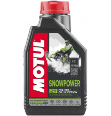113243 MOTUL Масло Моторное Snow Power Technosynthese 2Т Двухтактное 1 Литр 105887, 105888, 112748