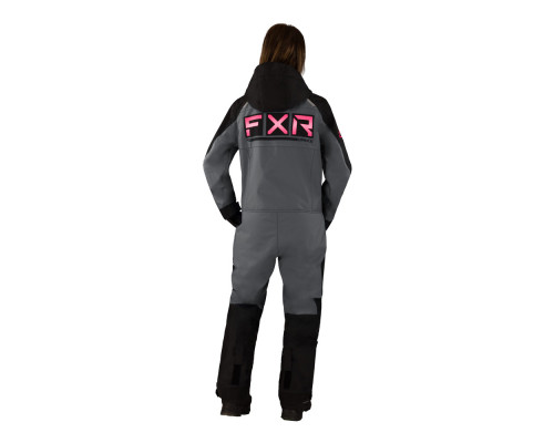 Комбинезон с утеплителем Женский FXR Recruit F.A.S.T. Black/Charcoal/Fuchsia 232913-1008 (2)