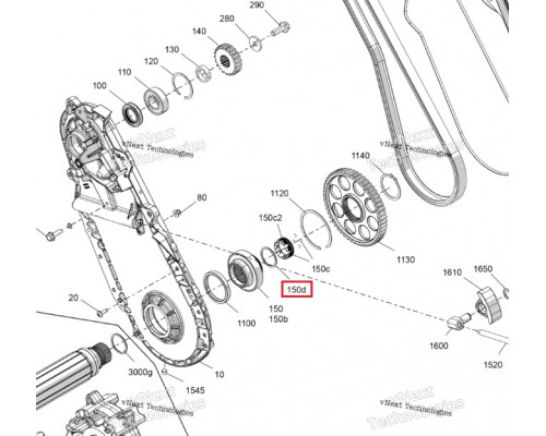 293300291 Кольцо Уплотнительное Для КПП Для Ski Doo 293300230