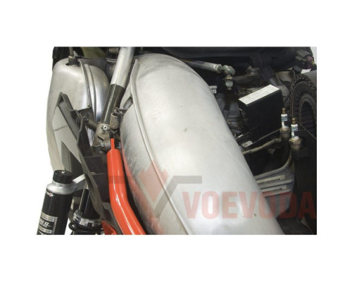 VOEVODA Бампер Передний NG Усиленный Для Polaris AXYS 2880381-293, 2880381-458, 2880381, 2880486-458, 1019636, 1019636-458, 2883681-458, 2883681-133 (Черный Глянцевый)