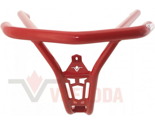 VOEVODA Бампер Передний NG Усиленный Для Polaris AXYS 2880381-293, 2880381-458, 2880381, 2880486-458, 1019636, 1019636-458, 2883681-458, 2883681-133 (Черный Глянцевый)