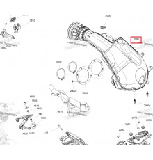 508001360 Воздуховод Для Ski Doo REV Gen5