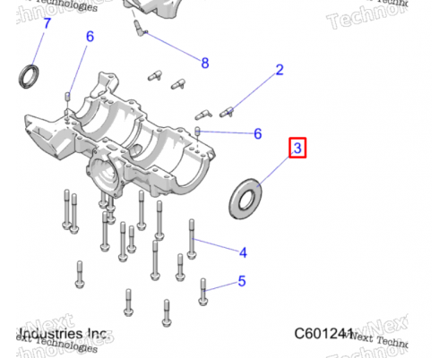 5419284 Сальник Для Polaris PATRIOT BOOST, 9R 5417255
