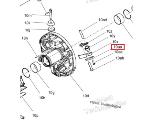 417224114 Рычаг Рампы Ведущего Вариатора Левый Для Ski Doo