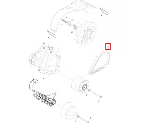 417300155 Ремень Вариатора Для Ski Doo Skandic 600 2004-2007