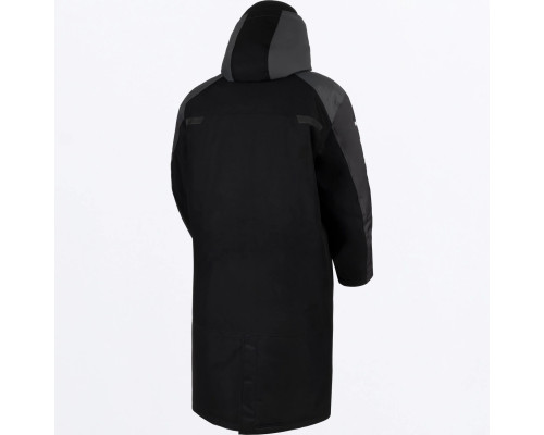 Пальто FXR Warm-Up с утеплителем Black/Char 250033-1008 
