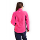 Флисовая Кофта Женская VEL Zip Pink/Black (Женский, S, Малиново-черный)