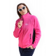 Флисовая Кофта Женская VEL Zip Pink/Black (Женский, S, Малиново-черный)