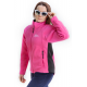 Флисовая Кофта Женская VEL Zip Pink/Black (Женский, S, Малиново-черный)