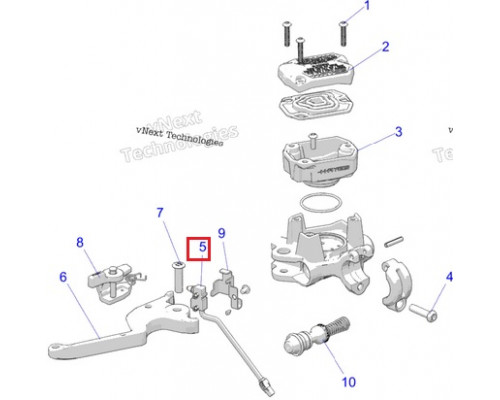 SM-01597 SPI Кнопка Тормоза Для Polaris 2209196