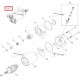SM-MZ1116 MIZASHI Стартер Электрический Для Ski Doo 515175562, 515175843, 515176003, 515176133