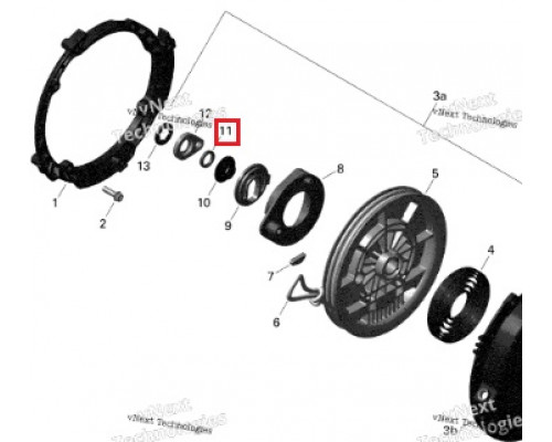 420250400 Кольцо Ручного Стартера Для Ski Doo