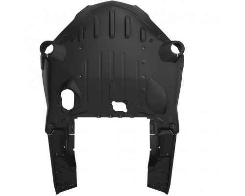 860202045 Защита Днища Полная Черная Для Ski Doo Gen4 Широкая Платформа 20'