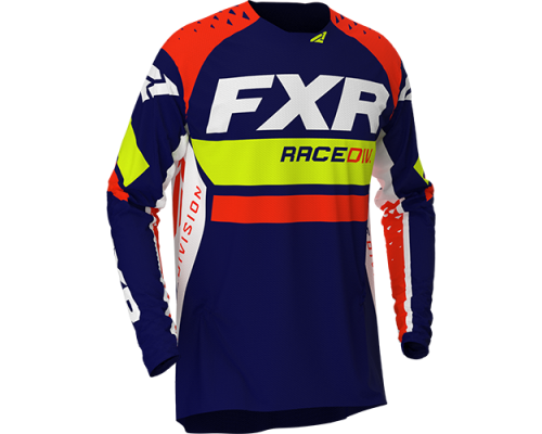 Джерси FXR REVO MX JERSEY Navy/Hi Vis/Nuke Red 203305-4565 
