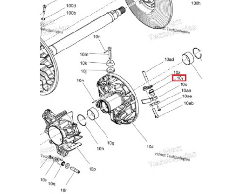417224113 Кулачек Регулировочный Для Вариатора Для Ski Doo Gen4
