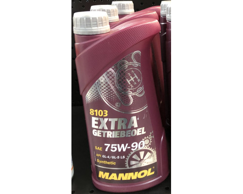 8103 MANNOL Extra Getriebeoel Масло Трансмиссионное Синтетическое 75W90 1 Литр