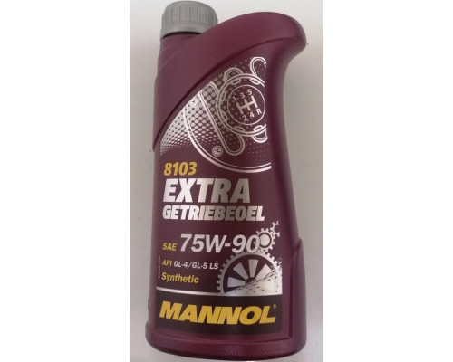 8103 MANNOL Extra Getriebeoel Масло Трансмиссионное Синтетическое 75W90 1 Литр