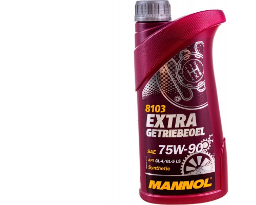8103 MANNOL Extra Getriebeoel Масло Трансмиссионное Синтетическое 75W90 1 Литр