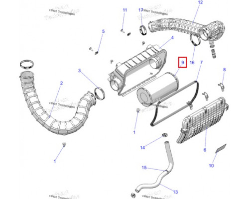 1241084 Фильтр Воздушный Для Polaris RZR 1240822, 1240957