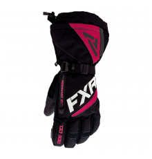 Перчатки женские FXR Fusion с утеплителем Black/Raspberry 220833-1028 