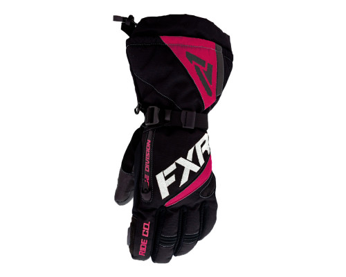 Перчатки женские FXR Fusion с утеплителем Black/Raspberry 220833-1028 