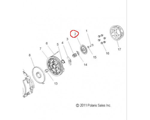 3021650 Пластина Стартера Для Polaris