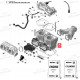 420623263 Цилиндр Двигателя Для Ski Doo 600 ETEC 420623262