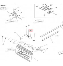 516005587 Наклейка Информационная Правая Для Ski Doo
