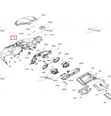 517309229 Капот Серый Для Ski Doo REV Gen5 SUMMIT