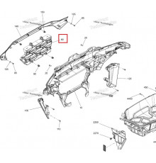 705017947 Решетка Радиатора Для BRP Can Am Outlander