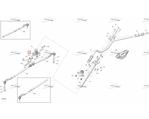 709402499 Подшипник Сошки Рулевого Вала Для BRP Can Am Outlander