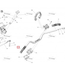 709403095 Ручка Руля Левая Для BRP Can Am Outlander XMR G3