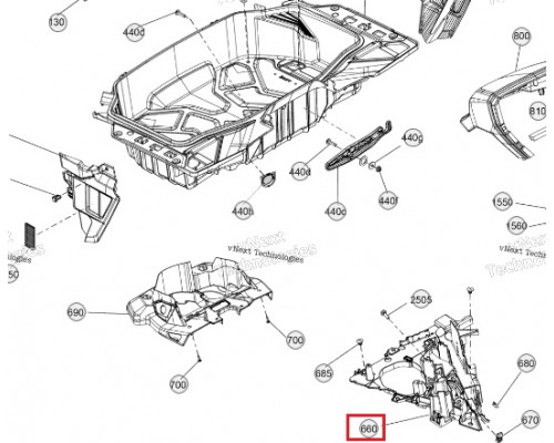 705018178 Кронштейн Для BRP Can Am OUTLANDER