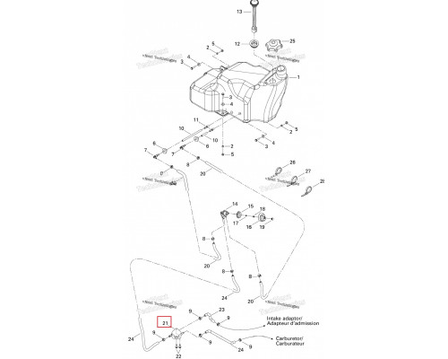 707200183 Насос Топливный Для BRP Can Am OUTLANDER 400 2003-2008