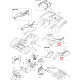 705002940 Панель Боковая Левая Желтая Для BRP Can Am Outlander 705002115