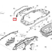 705017864 Накладка Переднего Багажника Для BRP Can Am Outlander G3