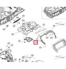 705019227 Панель Для BRP Can Am Outlander
