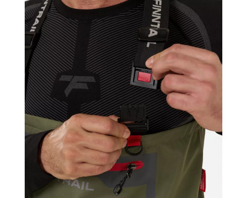 Вейдерсы мембранные под ботинок FINNTRAIL WADEMAN Khaki L 1524