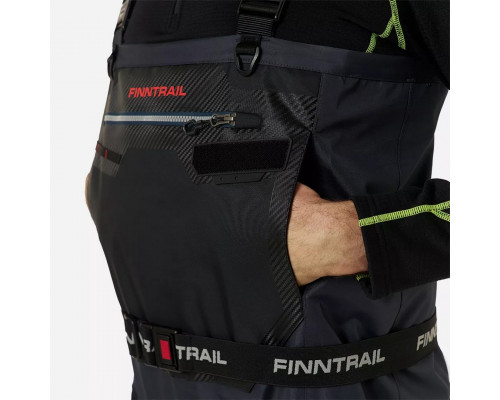 Вейдерсы мембранные под ботинок FINNTRAIL PROGUIDE DarkGrey L 1541