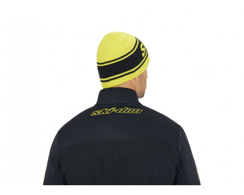 Шапка Ski-Doo Reversible Beanie Желто-Черная 4488060026