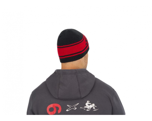 Шапка Ski-Doo Reversible Beanie Черно-Красная 4488060030