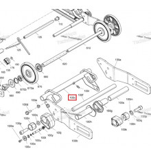 503191414 Рычаг Задней Подвески Для Ski Doo Skandic, Expedition