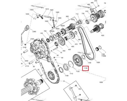 504153997 Звезда 51 Зубьев Для Ski Doo
