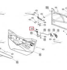 705011630 Пружина Ручки Двери Для BRP Can Am Maverick Trail